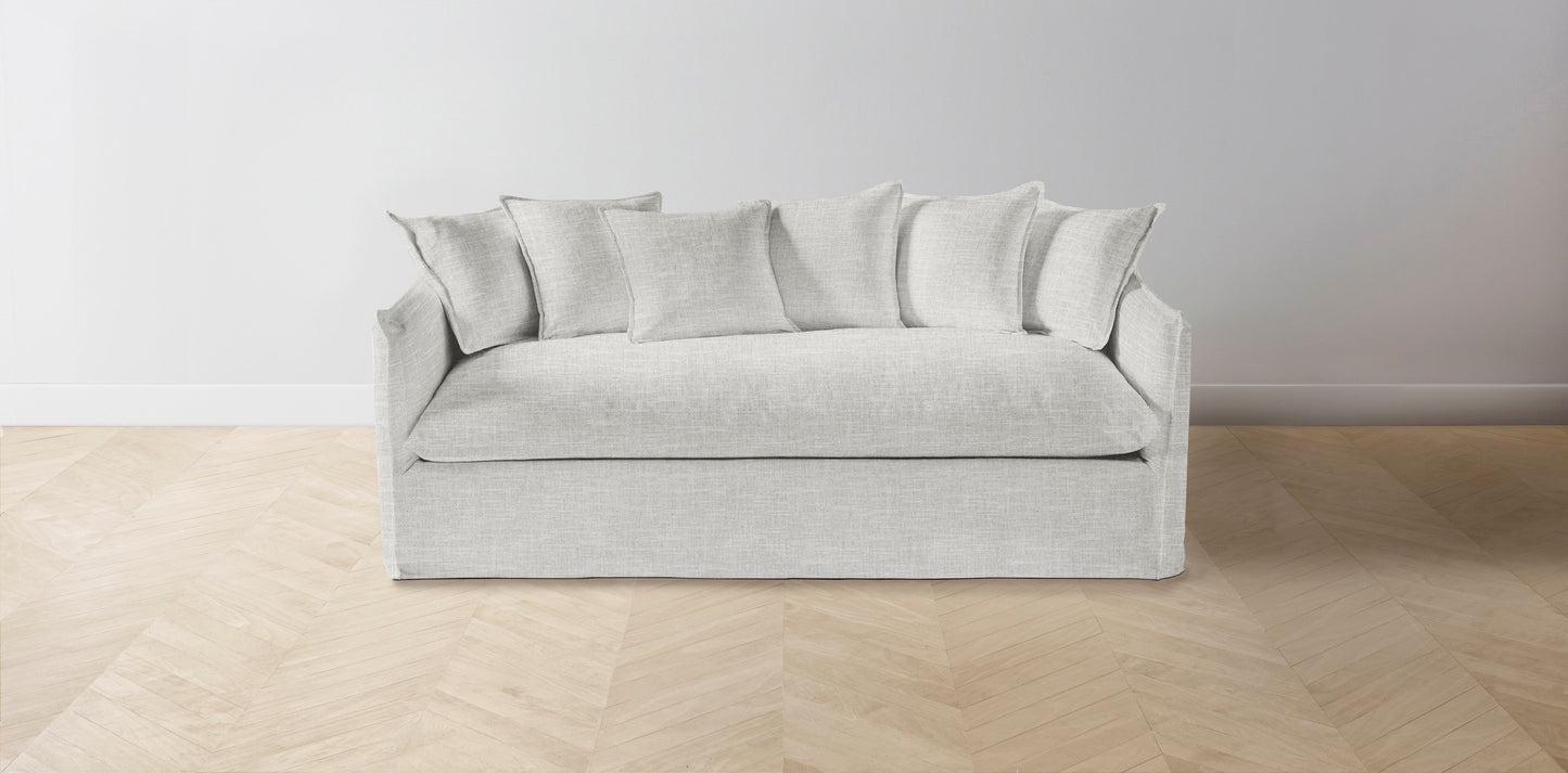 The Dune - Performance Woven Chenille Steel Sofa