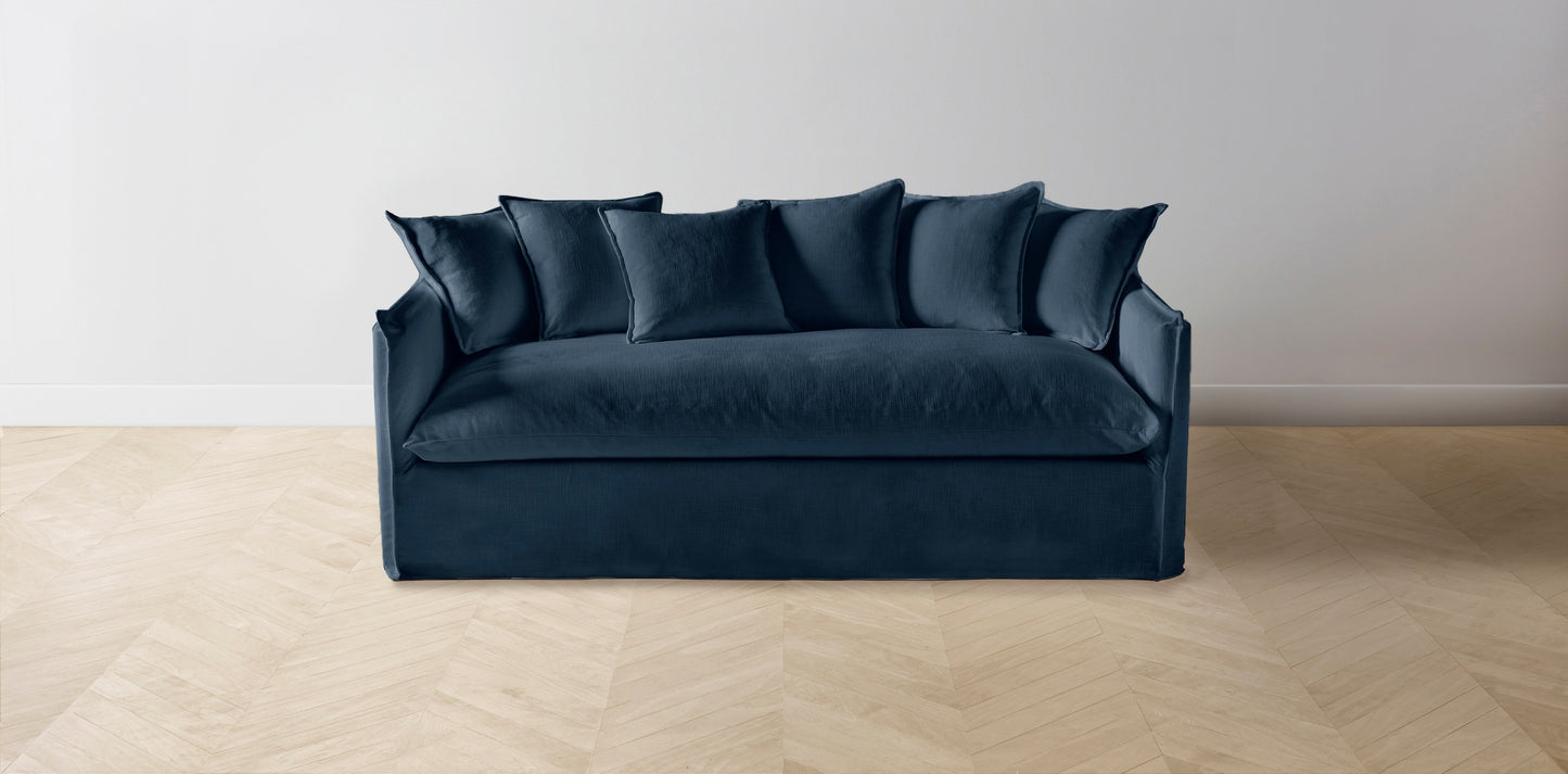 The Dune - Slipcover Performance Textured Linen Seaside Sofa