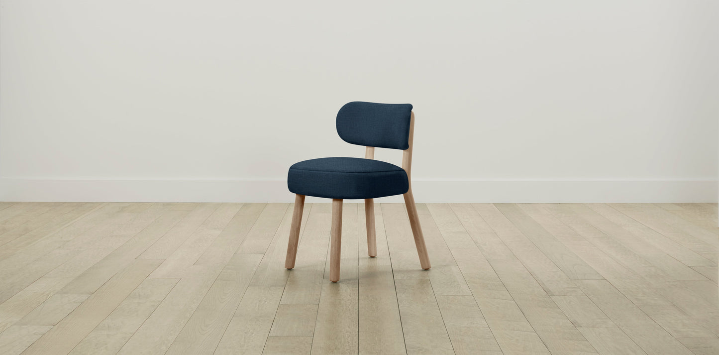 The Jane - Performance Textured Linen Seaside Dining Chair