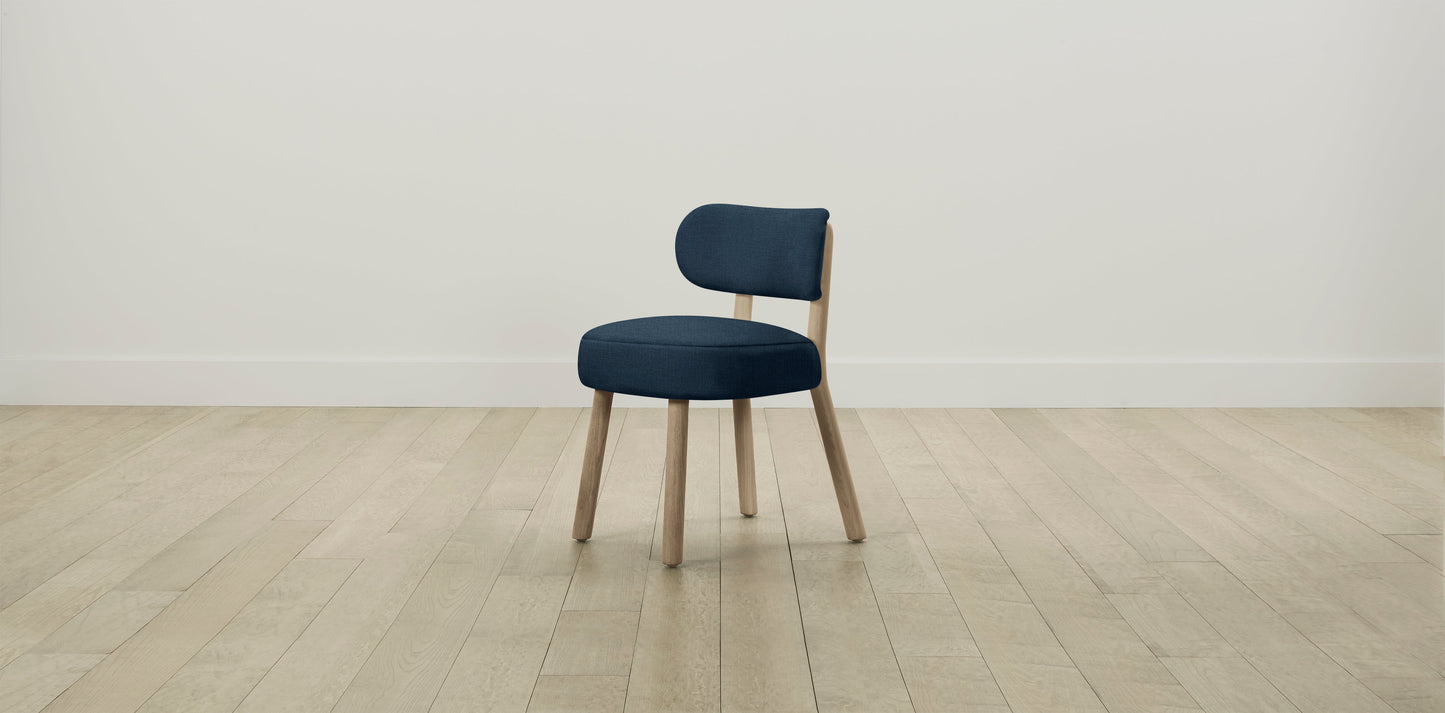 The Jane - Performance Textured Linen Seaside Dining Chair
