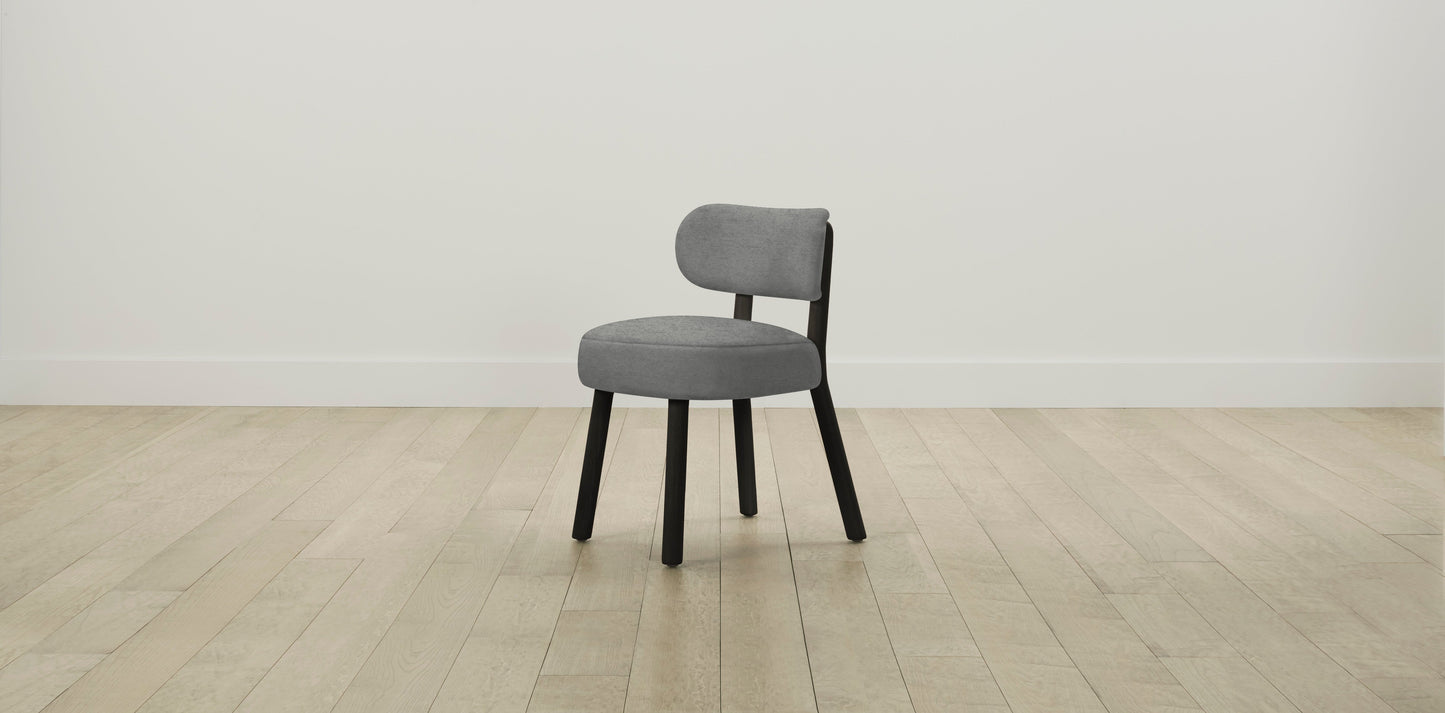 The Jane - Performance Tweed Smoke Dining Chair