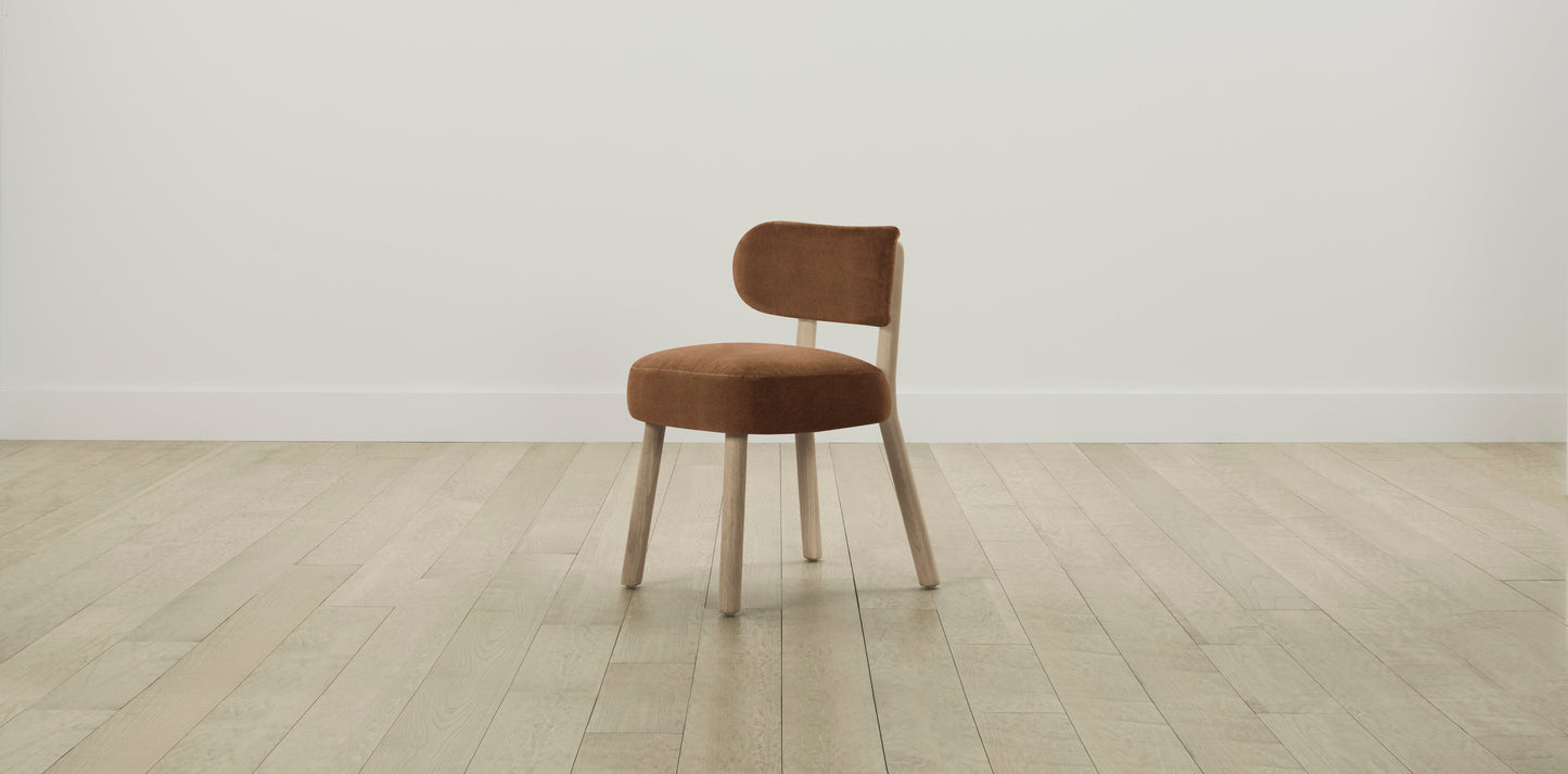 The Jane - Performance Velvet Cider Dining Chair