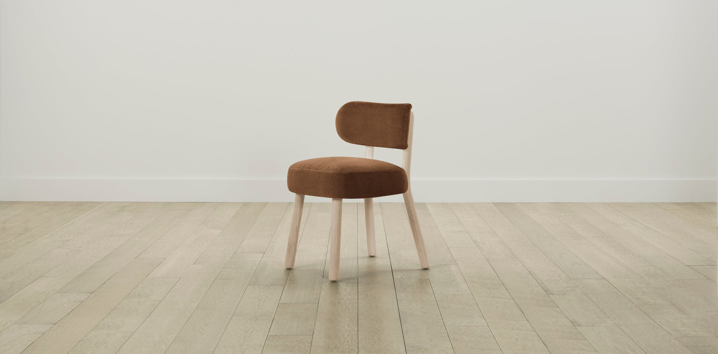 The Jane - Performance Velvet Cider Dining Chair