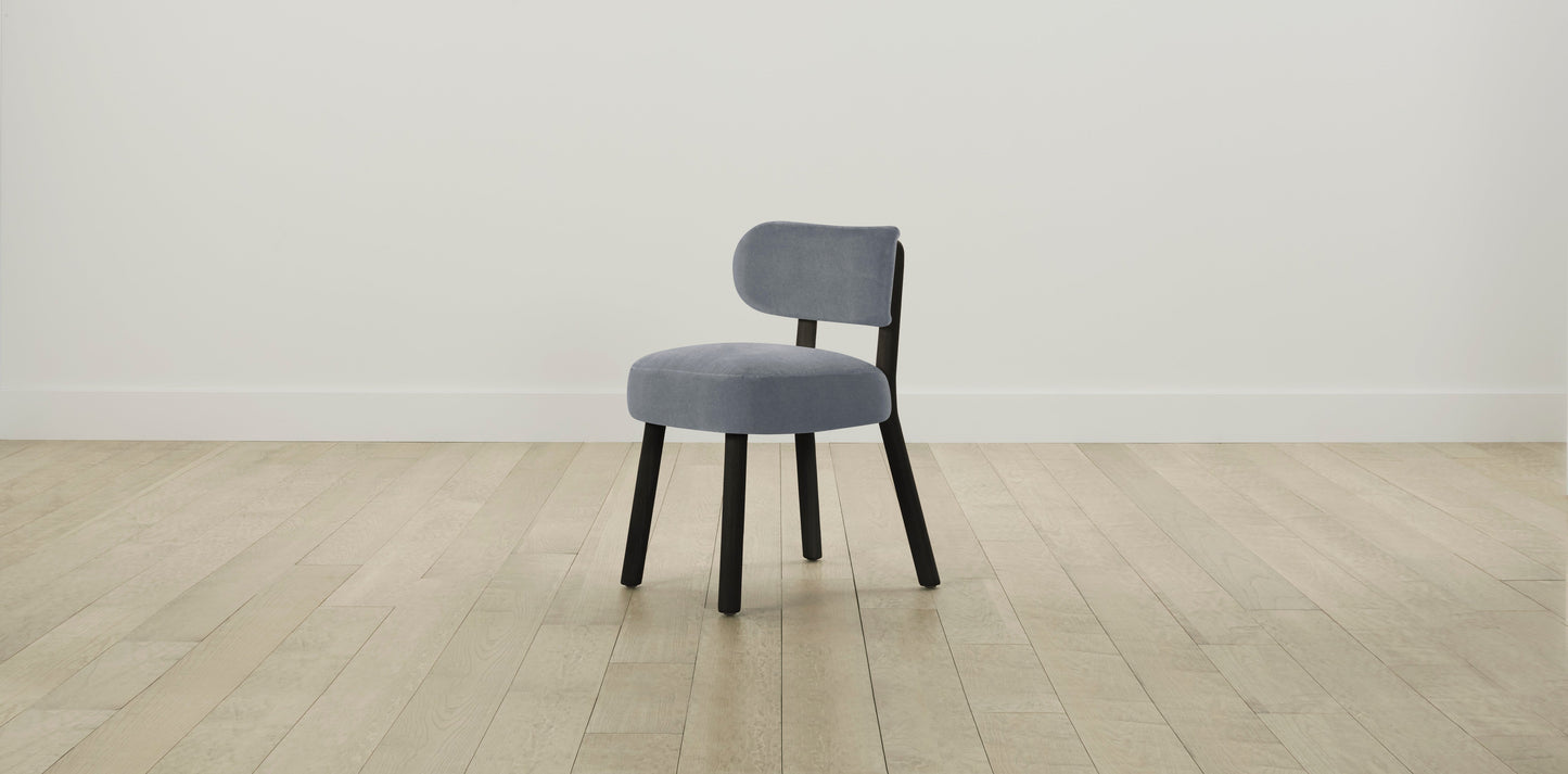 The Jane - Performance Velvet Lunar Dining Chair