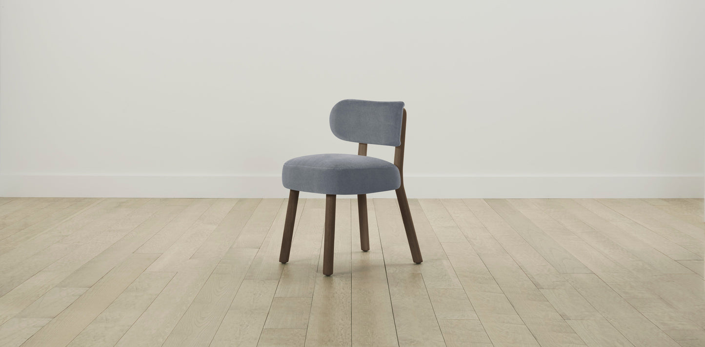 The Jane - Performance Velvet Lunar Dining Chair