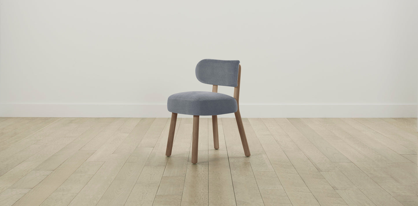 The Jane - Performance Velvet Lunar Dining Chair