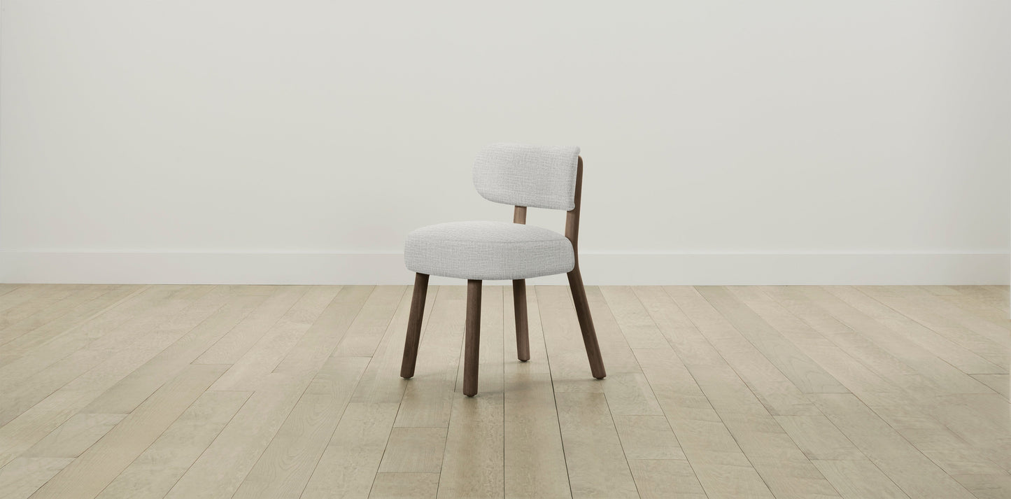 The Jane - Performance Woven Chenille Steel Dining Chair