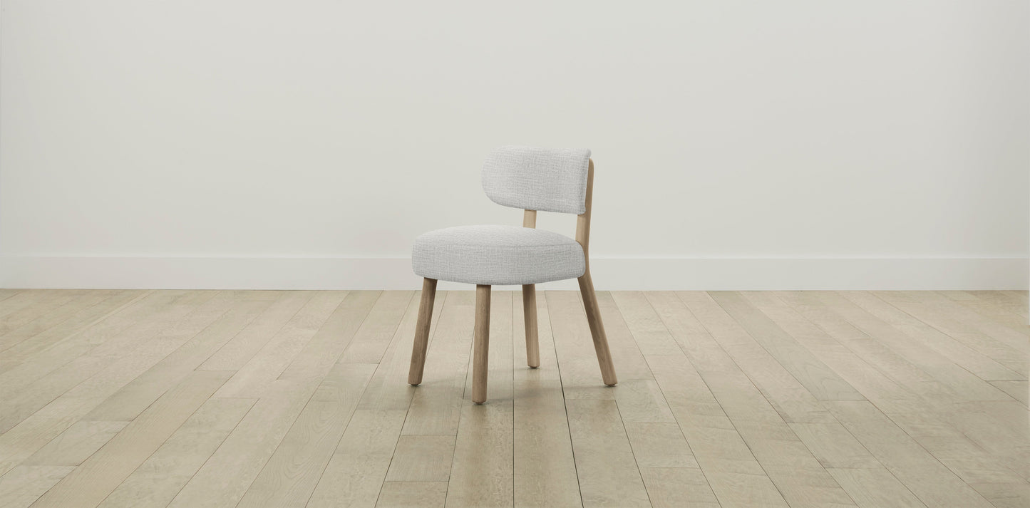 The Jane - Performance Woven Chenille Steel Dining Chair