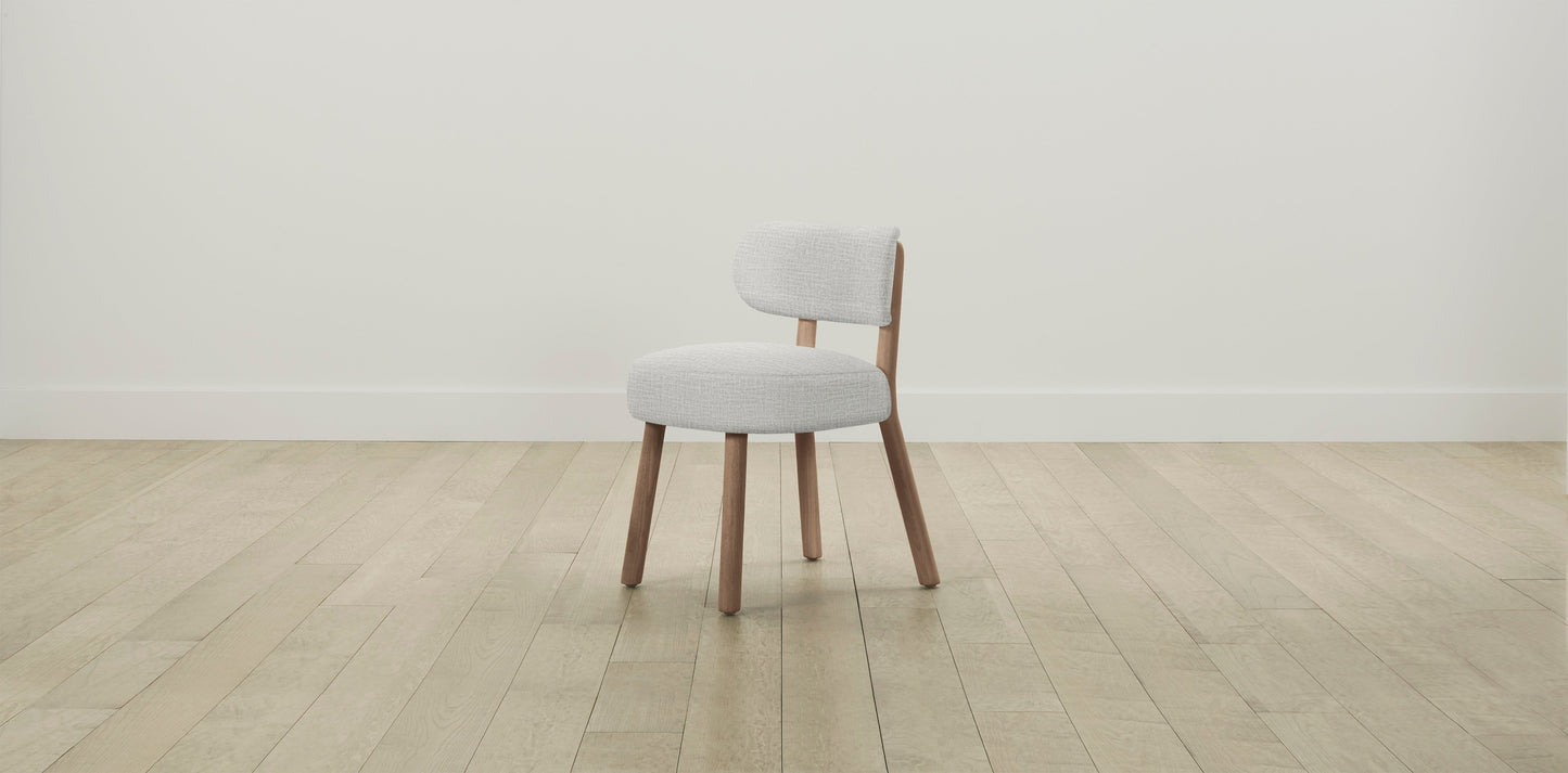 The Jane - Performance Woven Chenille Steel Dining Chair