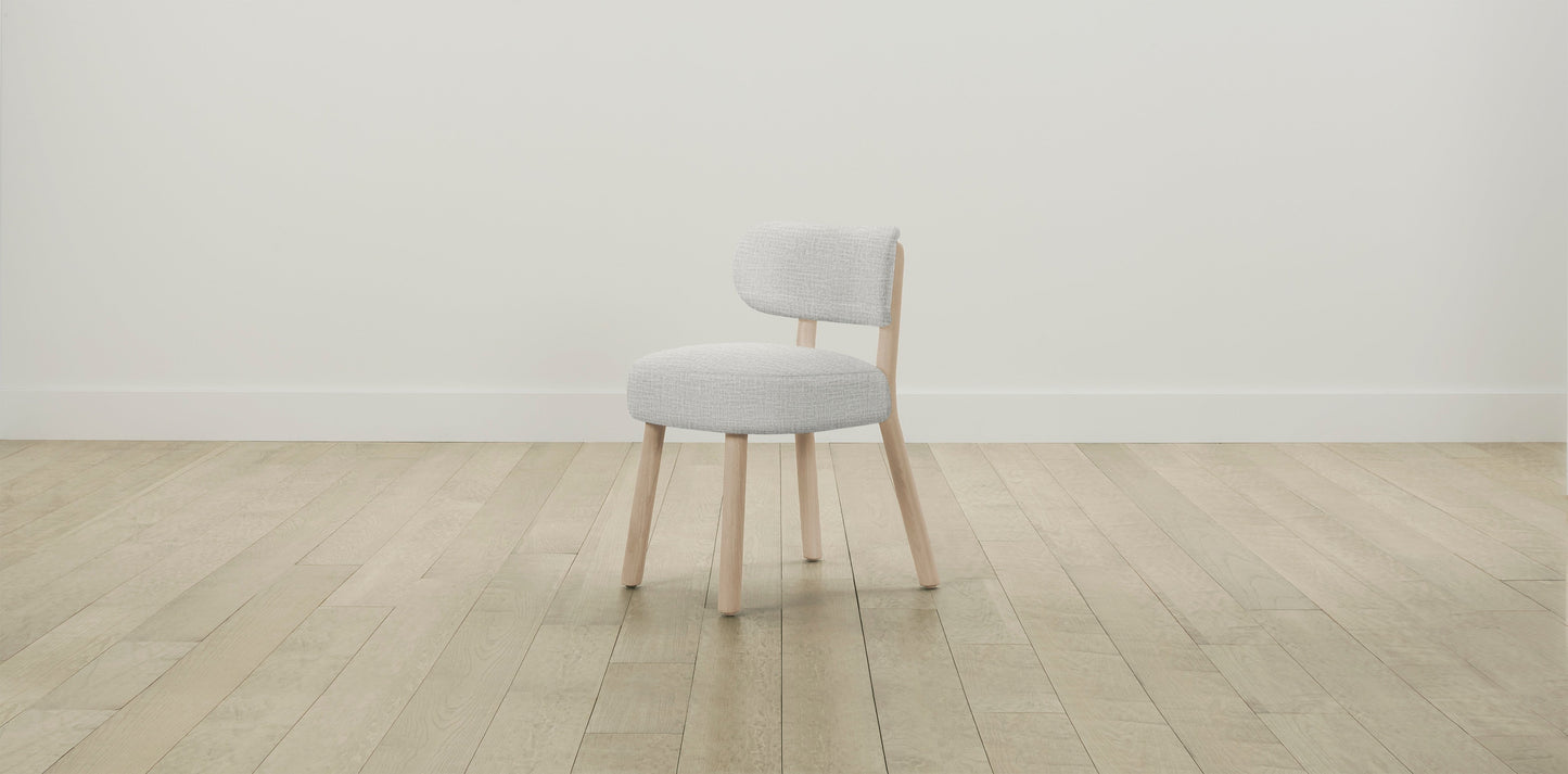 The Jane - Performance Woven Chenille Steel Dining Chair