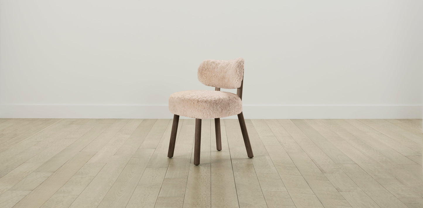 The Jane - Shearling Shea Dining Chair