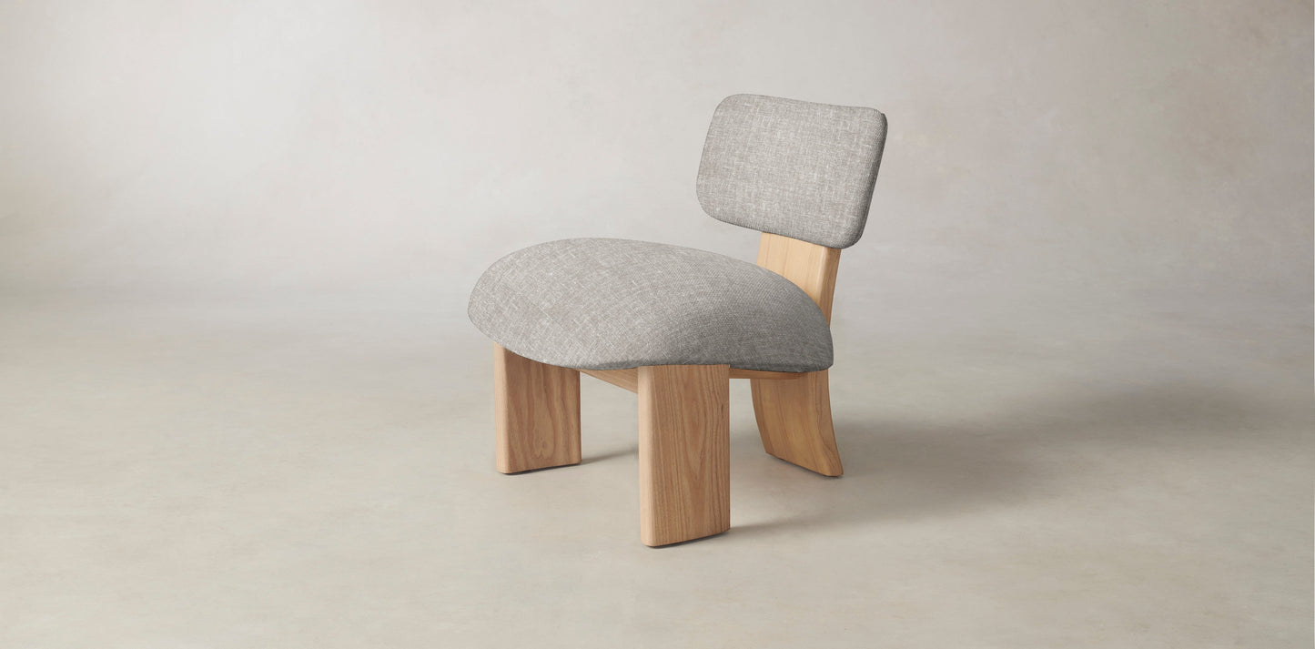 The Kenmare - Belgian Linen Agate Chair