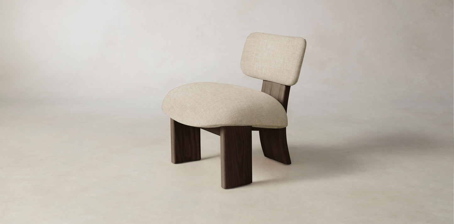 The Kenmare - Belgian Linen Alder Chair