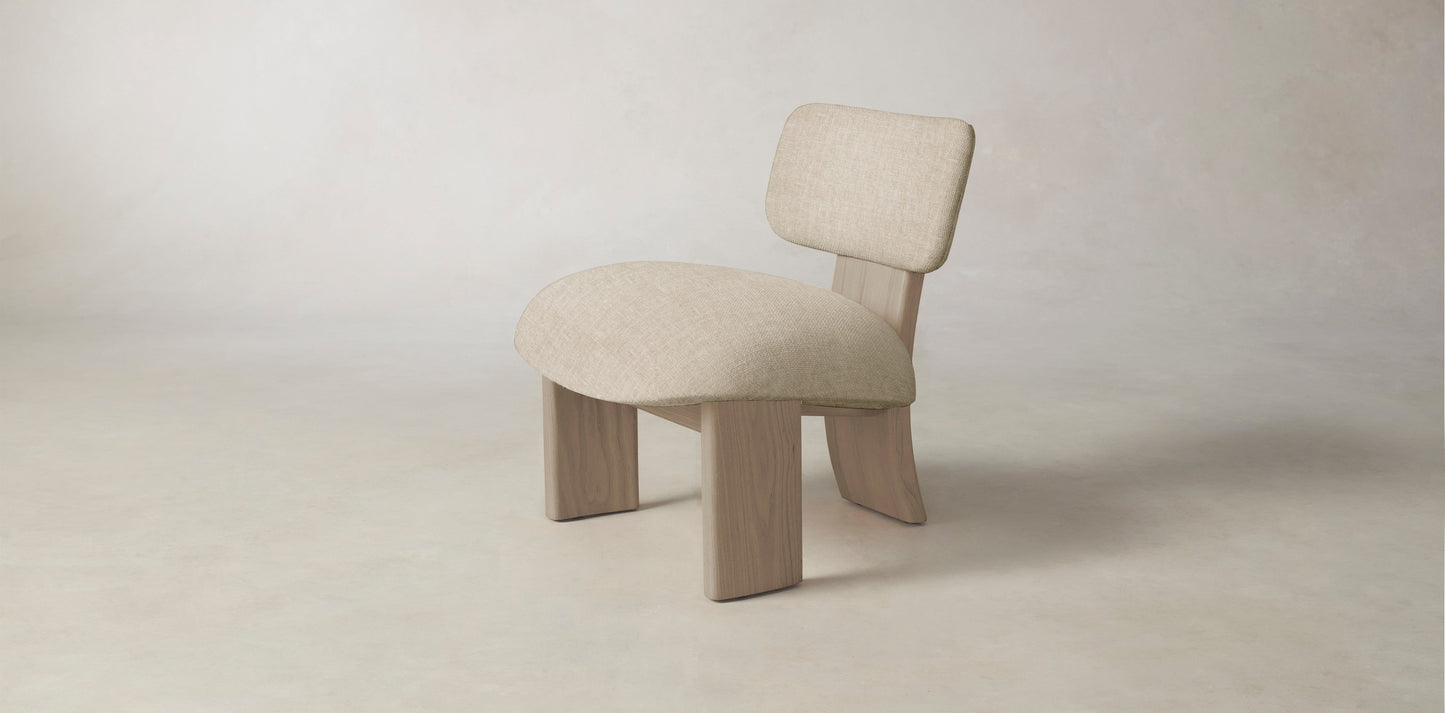 The Kenmare - Belgian Linen Alder Chair