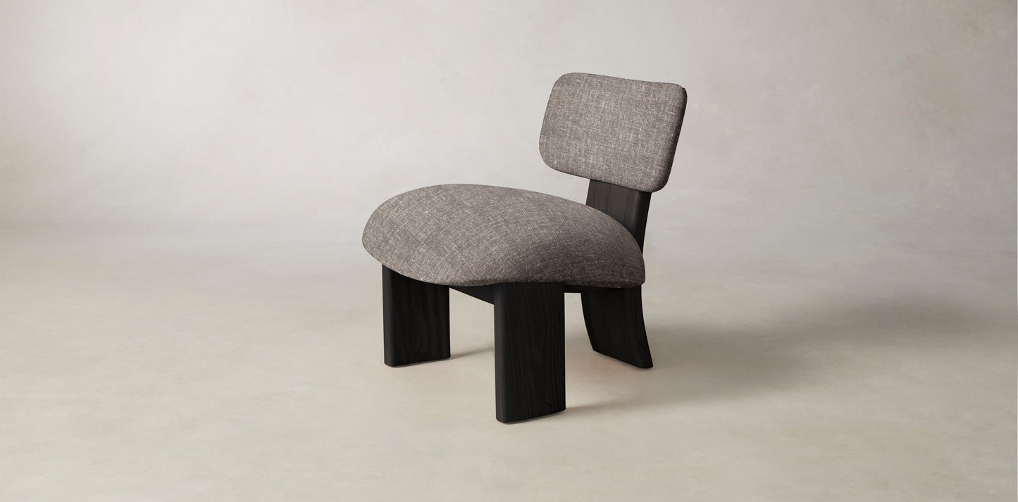 The Kenmare - Belgian Linen Carob Chair