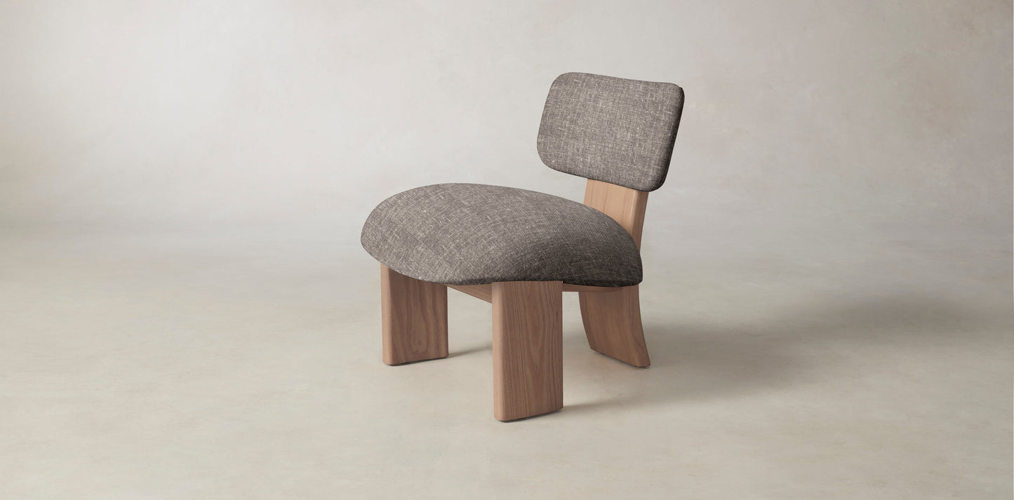 The Kenmare - Belgian Linen Carob Chair