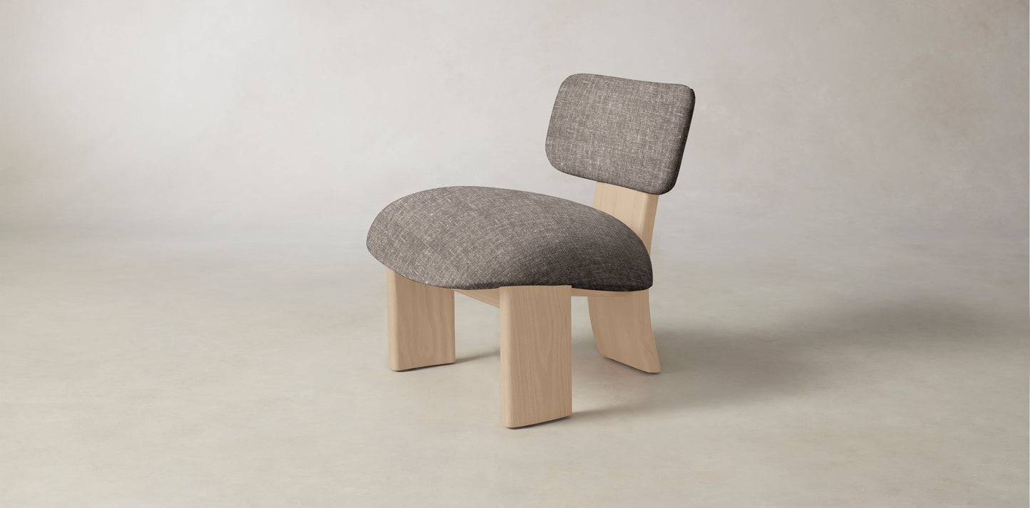 The Kenmare - Belgian Linen Carob Chair