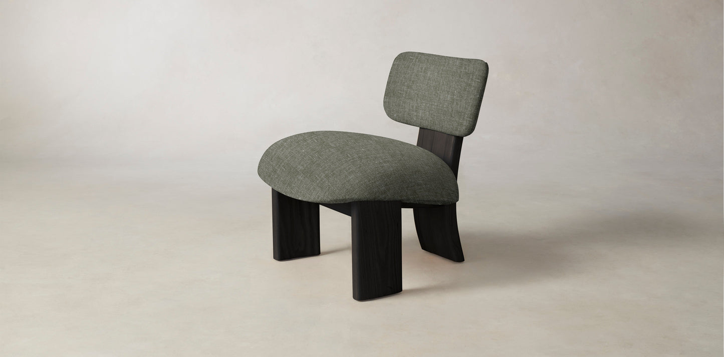 The Kenmare - Belgian Linen Thyme Chair