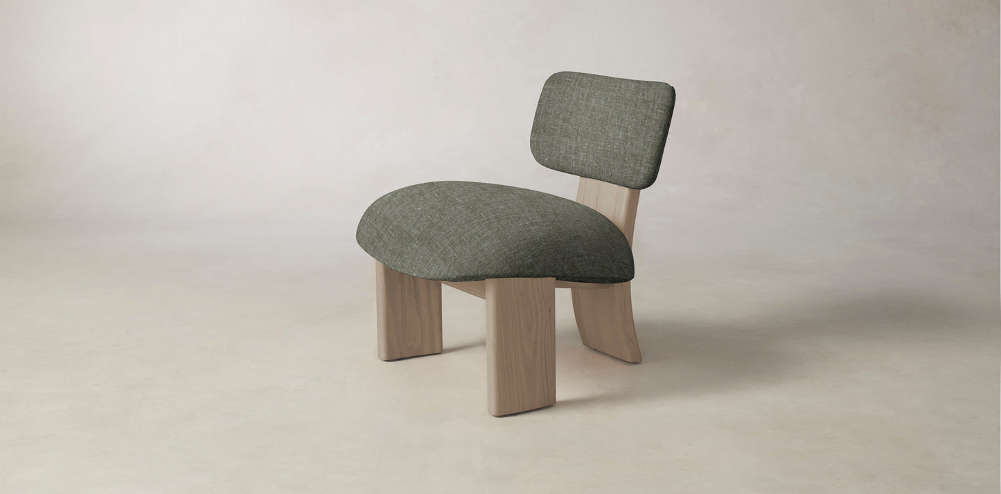 The Kenmare - Belgian Linen Thyme Chair