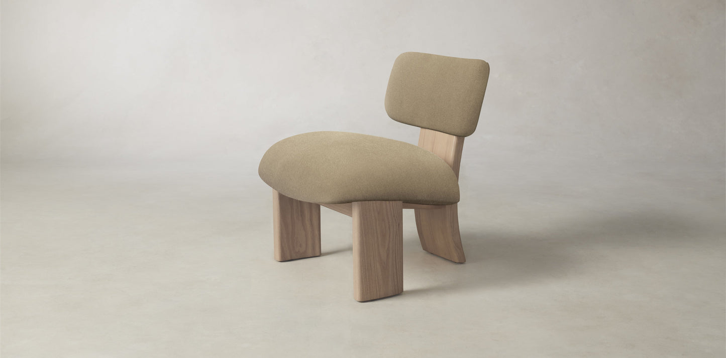 The Kenmare - Mohair Almond Chair