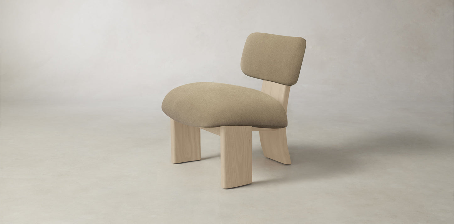 The Kenmare - Mohair Almond Chair