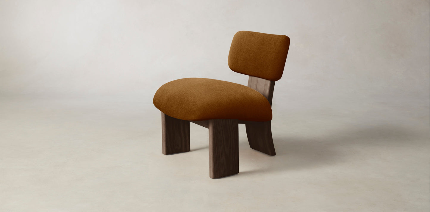 The Kenmare - Mohair Brown Sugar Chair
