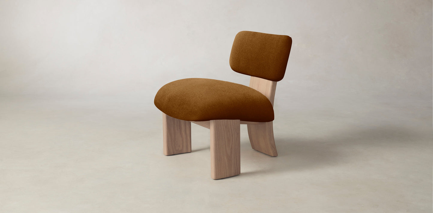 The Kenmare - Mohair Brown Sugar Chair