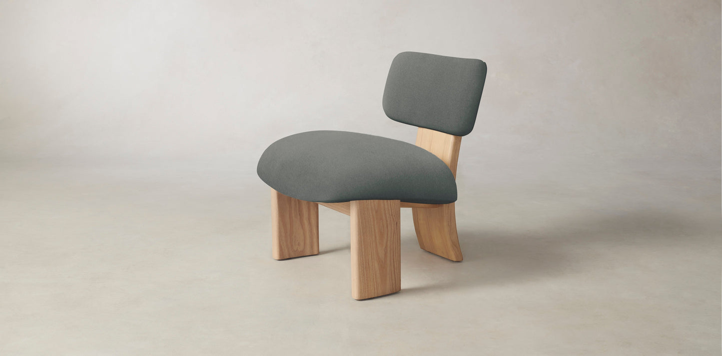 The Kenmare - Mohair Fog Chair