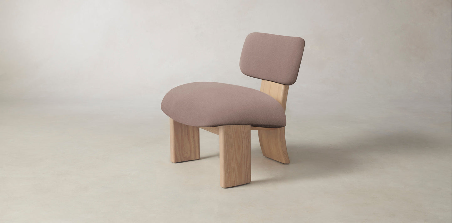 The Kenmare - Mohair Peony Chair