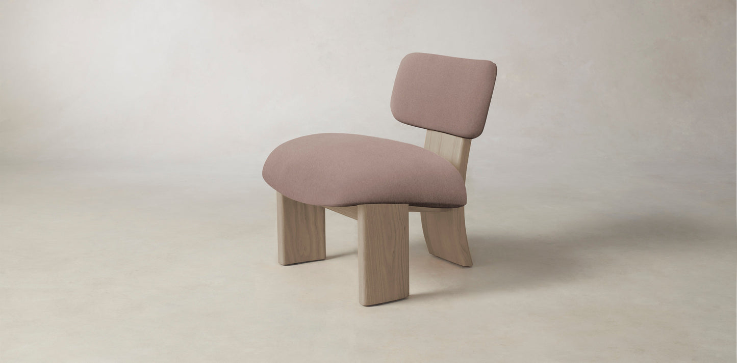 The Kenmare - Mohair Peony Chair