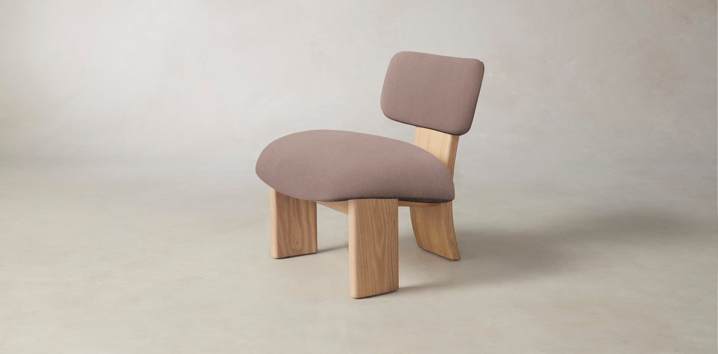 The Kenmare - Mohair Peony Chair