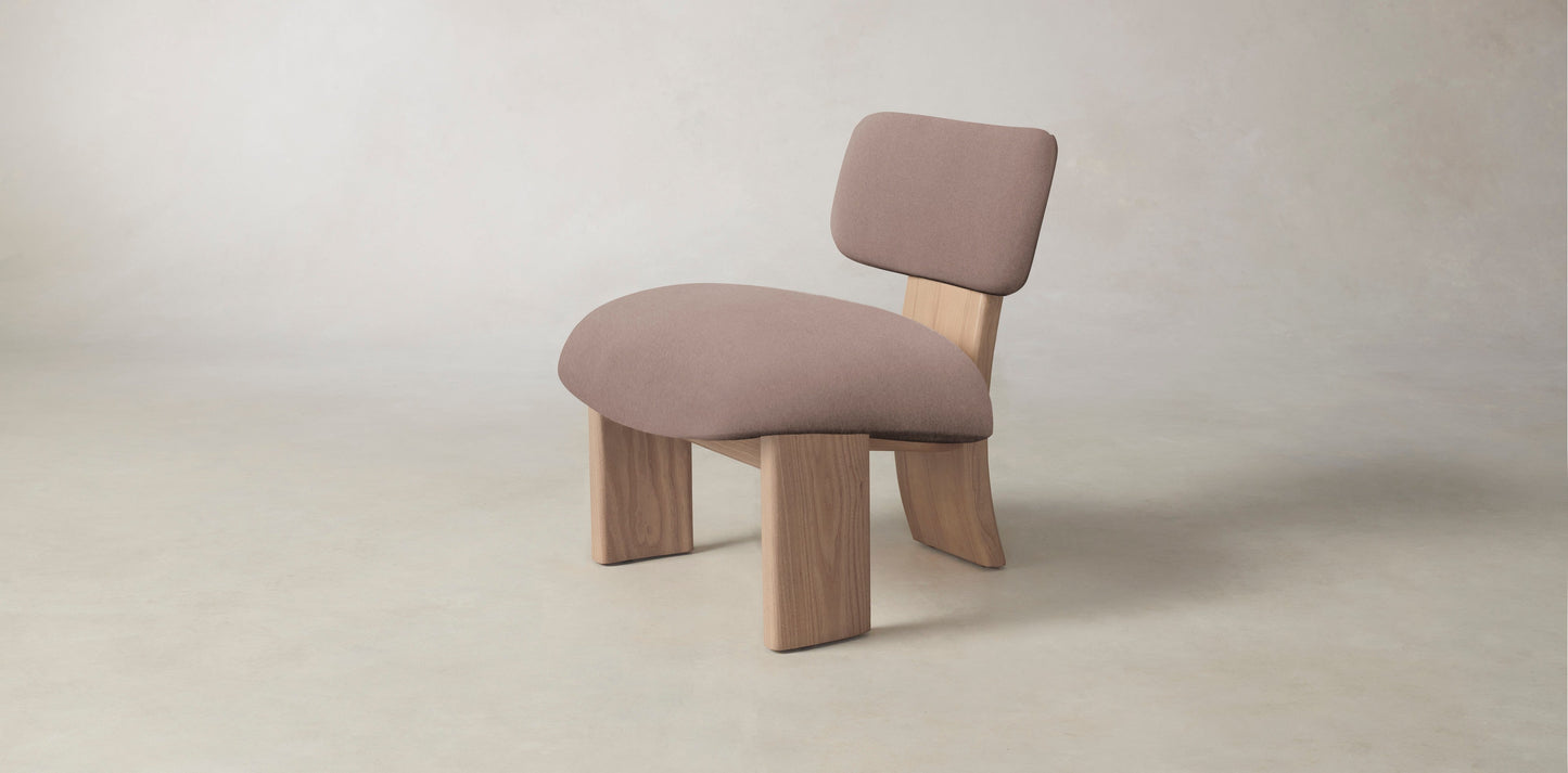 The Kenmare - Mohair Peony Chair