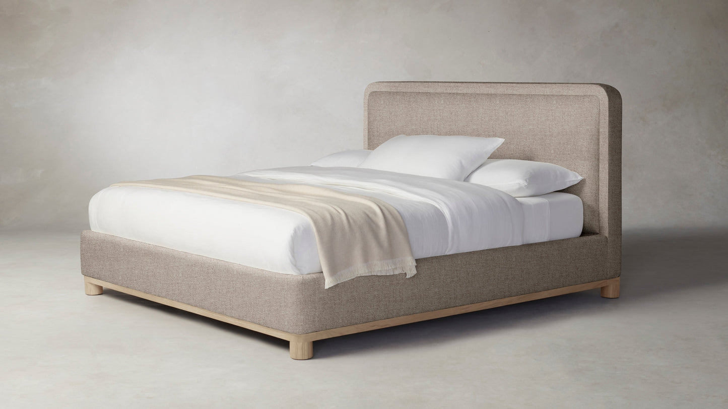 The Kent - Performance Basketweave Malt Bed - 53" Headboard