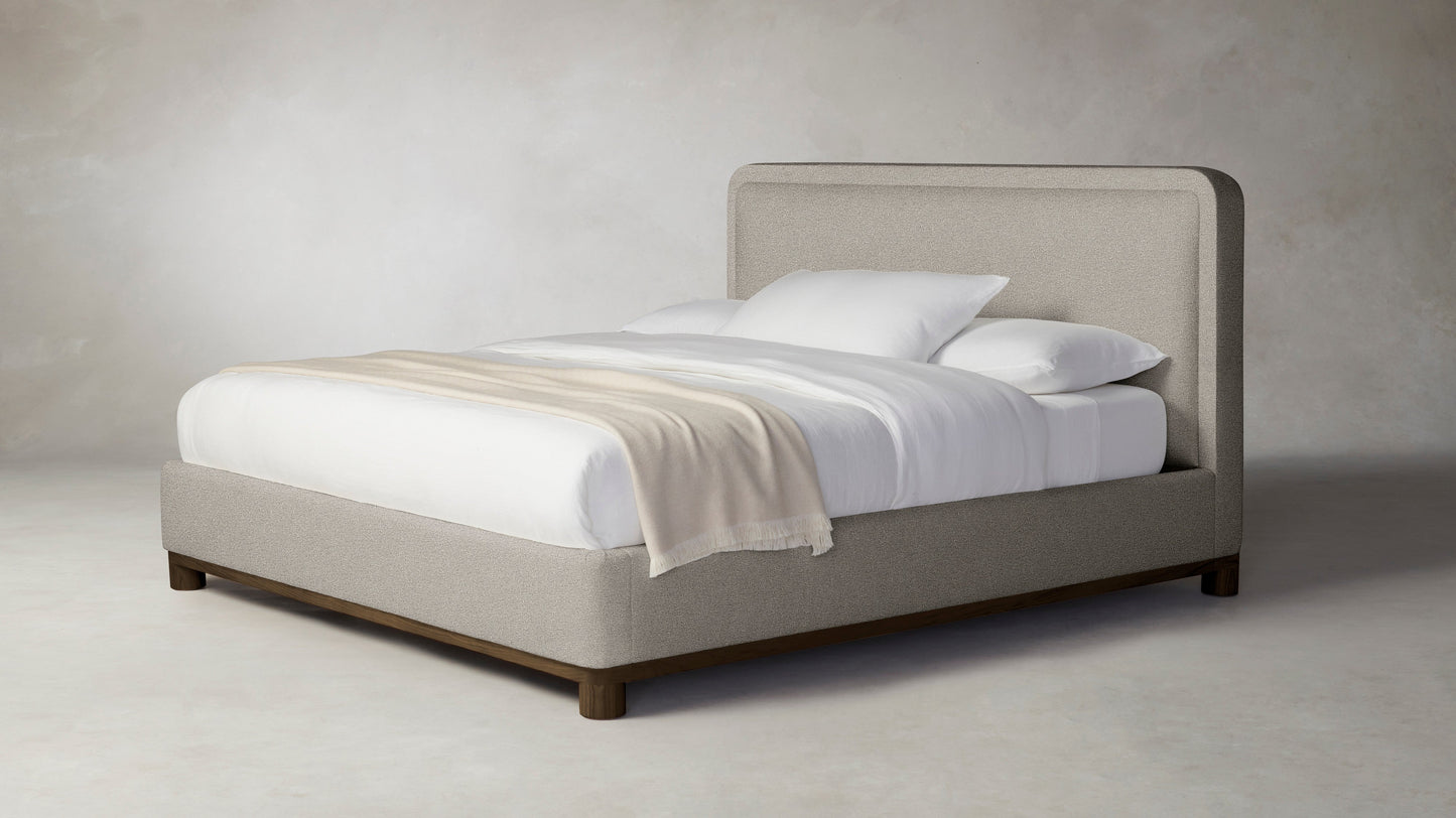 The Kent - Performance Bouclé Morel Bed - 47" Headboard