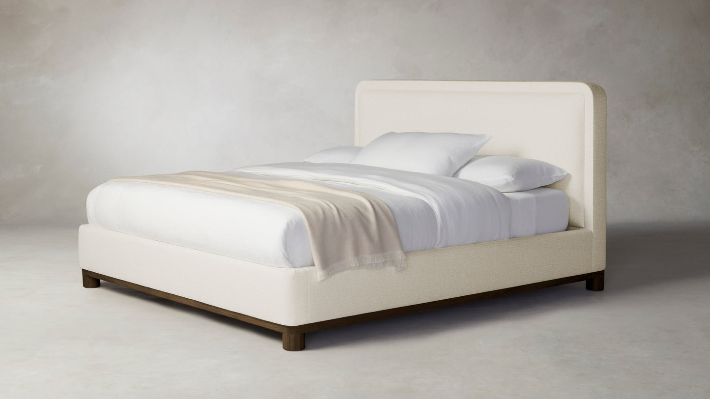 The Kent - Performance Linen Creme Bed - 47" Headboard