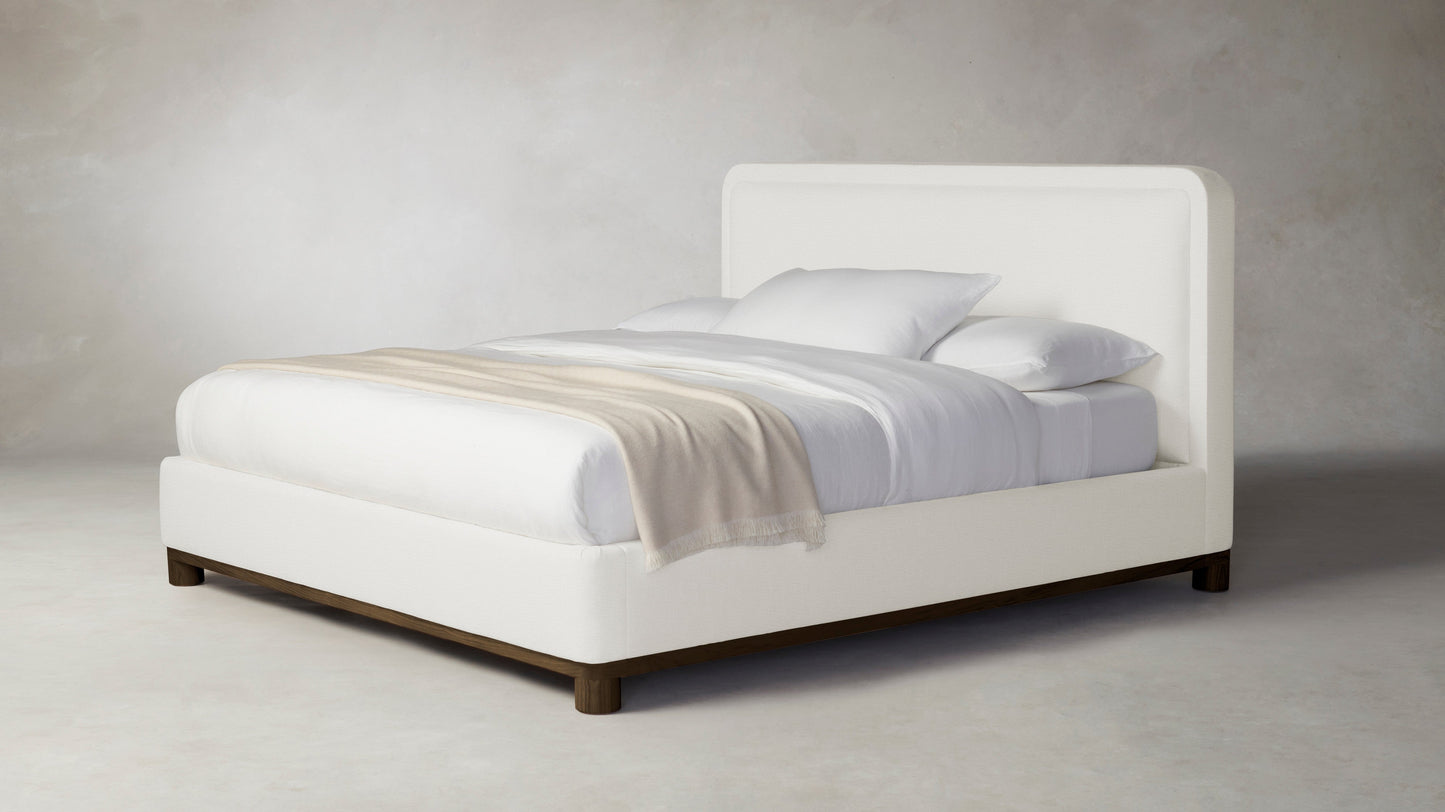 The Kent - Performance Linen Oyster Bed - 41" Headboard