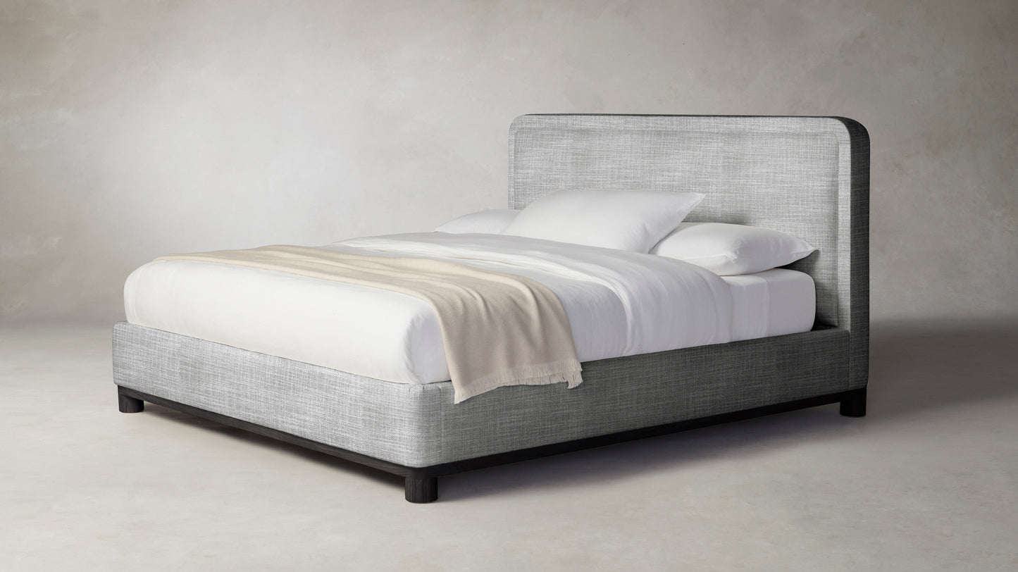 The Kent - Performance Textured Tweed Alpine Bed - 53" Headboard