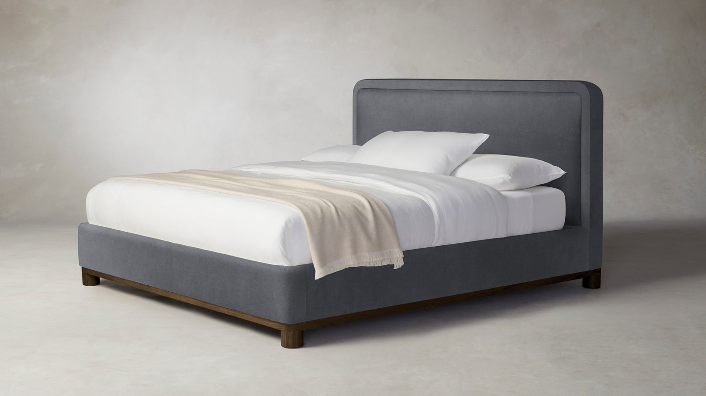 The Kent - Performance Velvet Lunar Bed - 53" Headboard