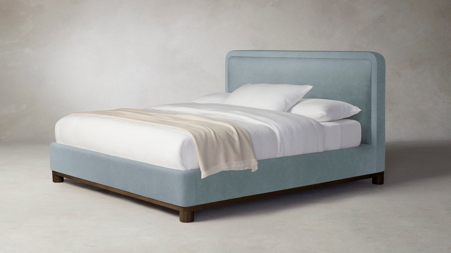 The Kent - Performance Velvet Sky Bed - 41" Headboard