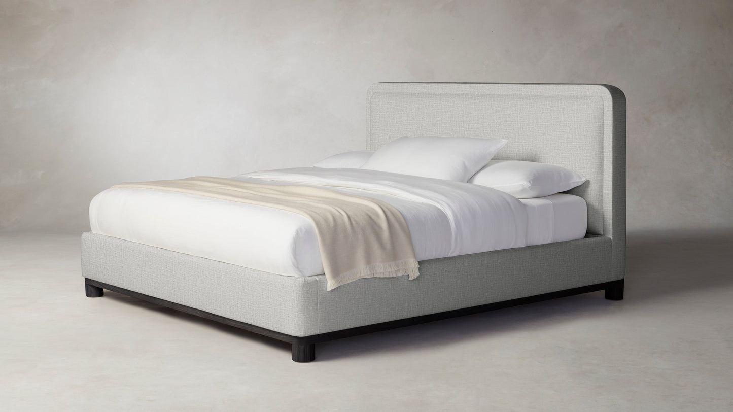 The Kent - Performance Woven Chenille Steel Bed - 53" Headboard