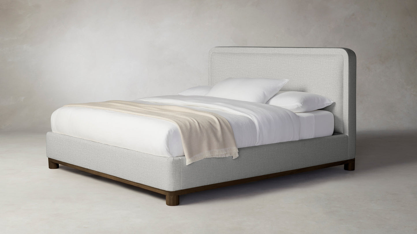 The Kent - Performance Woven Chenille Steel Bed - 53" Headboard