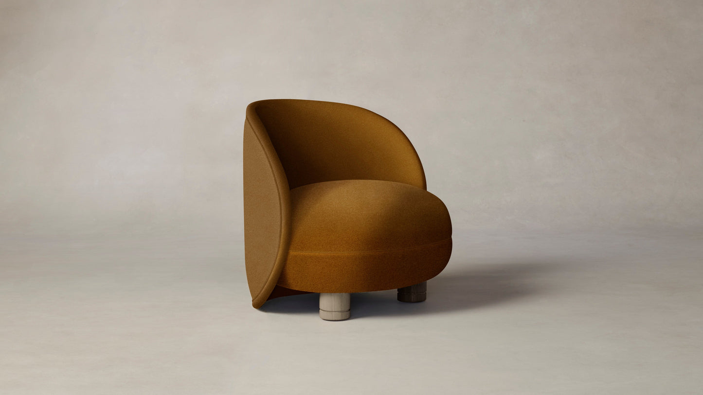 The Laight - Mohair Brown Sugar Chair