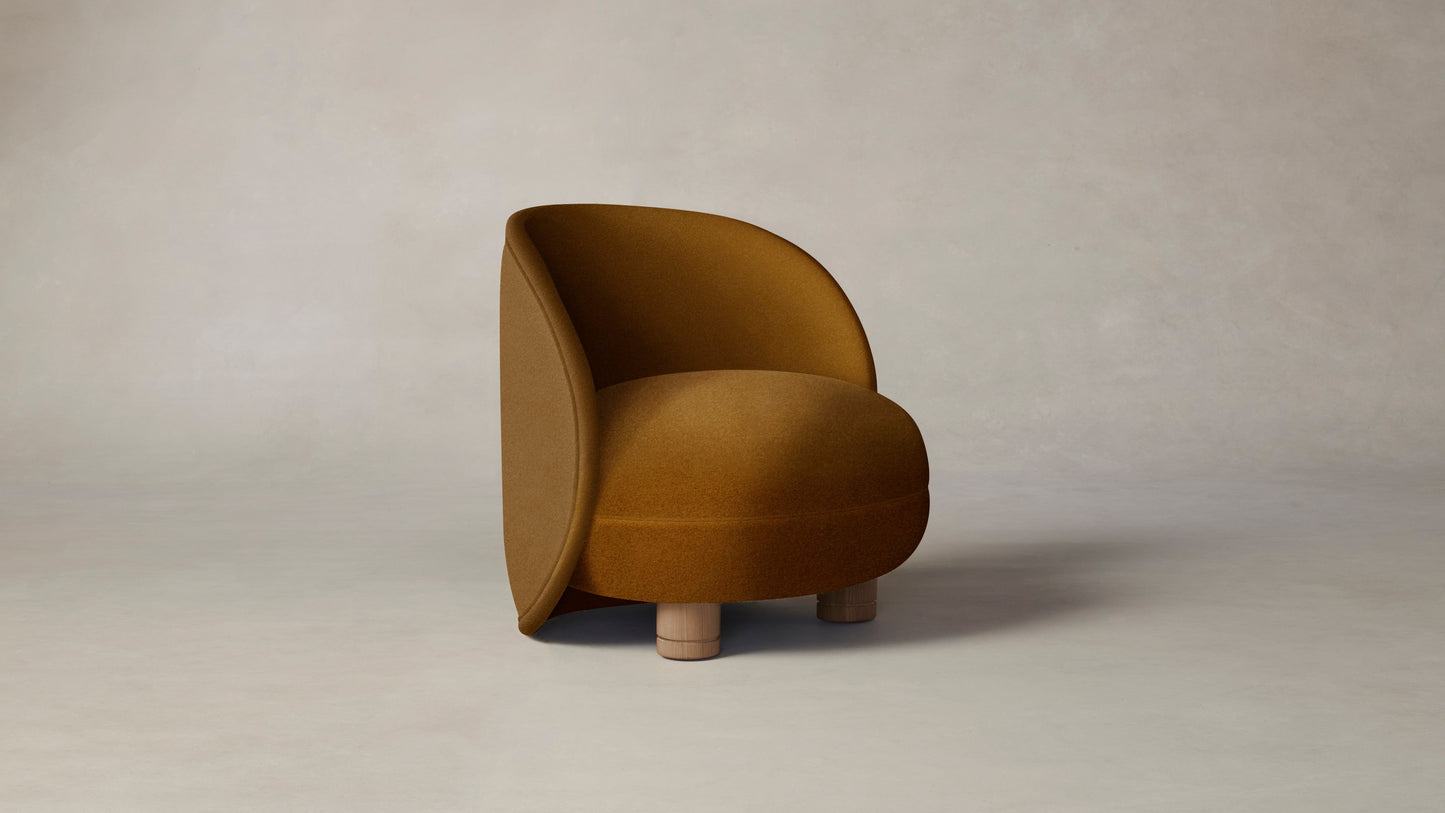 The Laight - Mohair Brown Sugar Chair