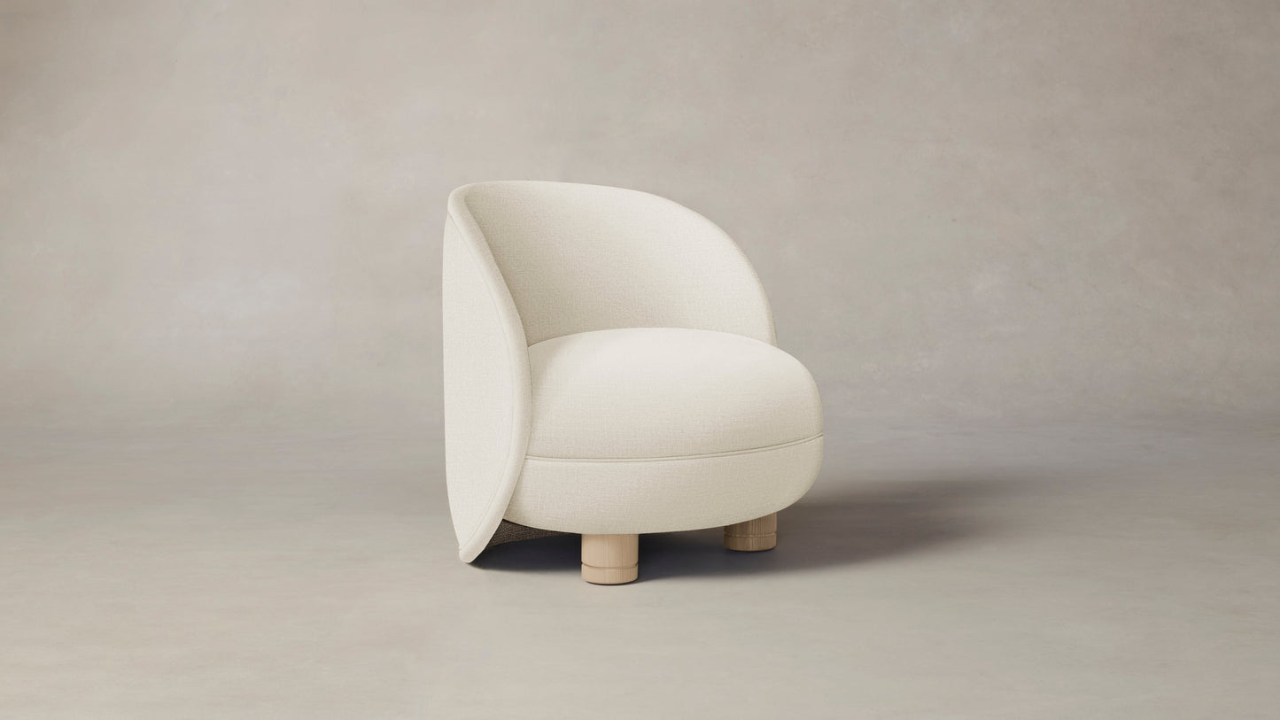 The Laight - Performance Linen Creme Chair
