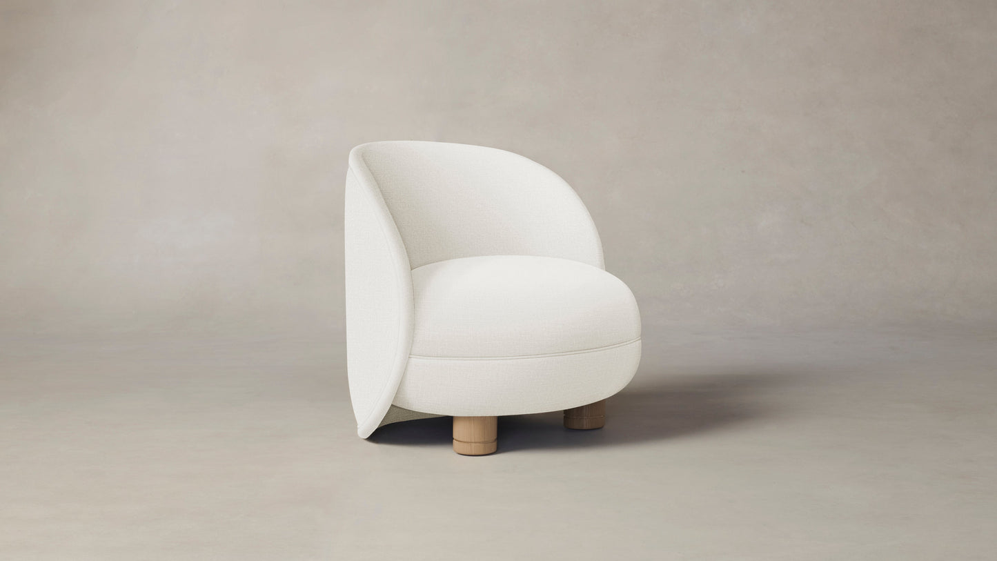 The Laight - Performance Linen Oyster Chair