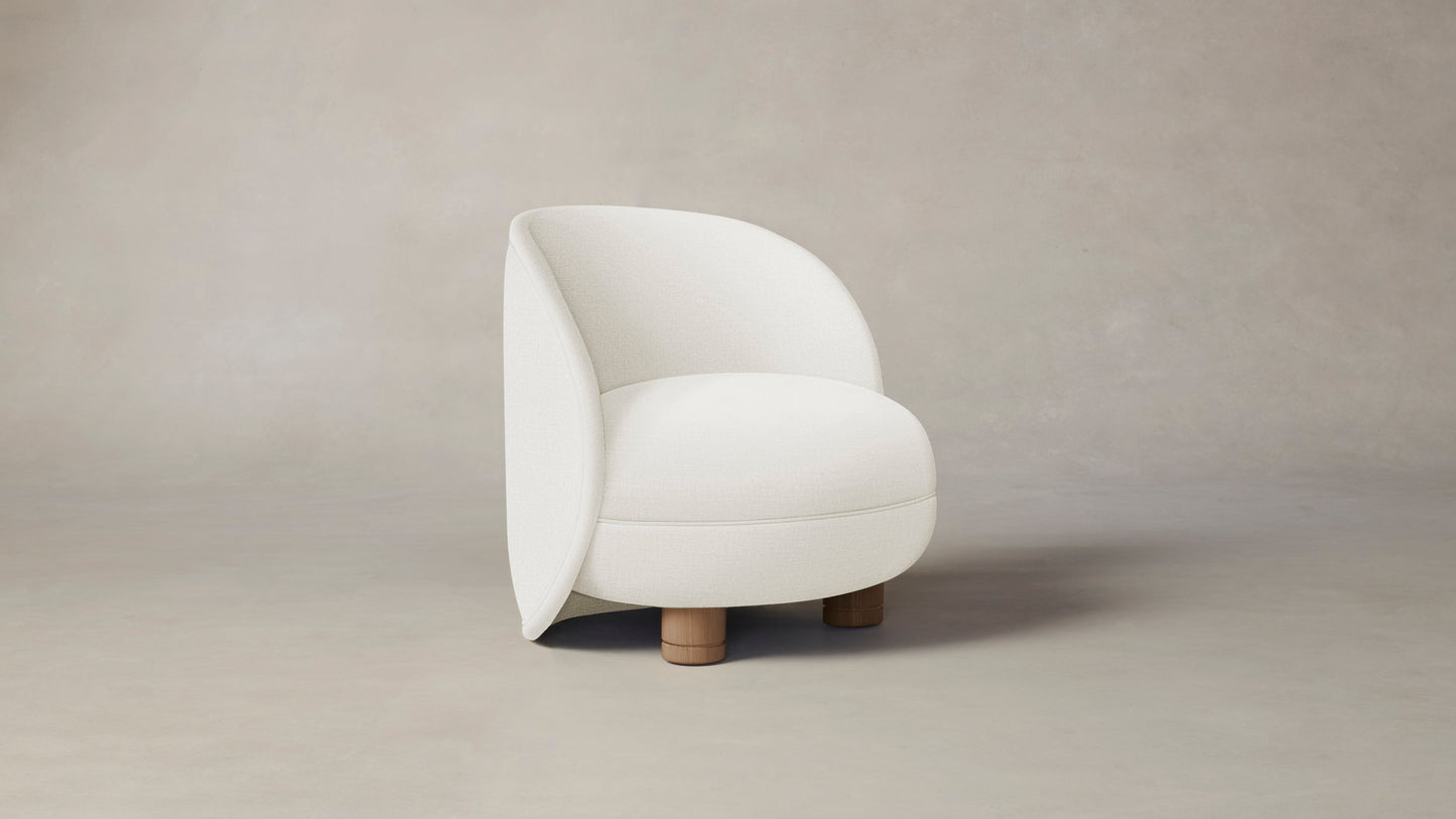 The Laight - Performance Linen Oyster Chair