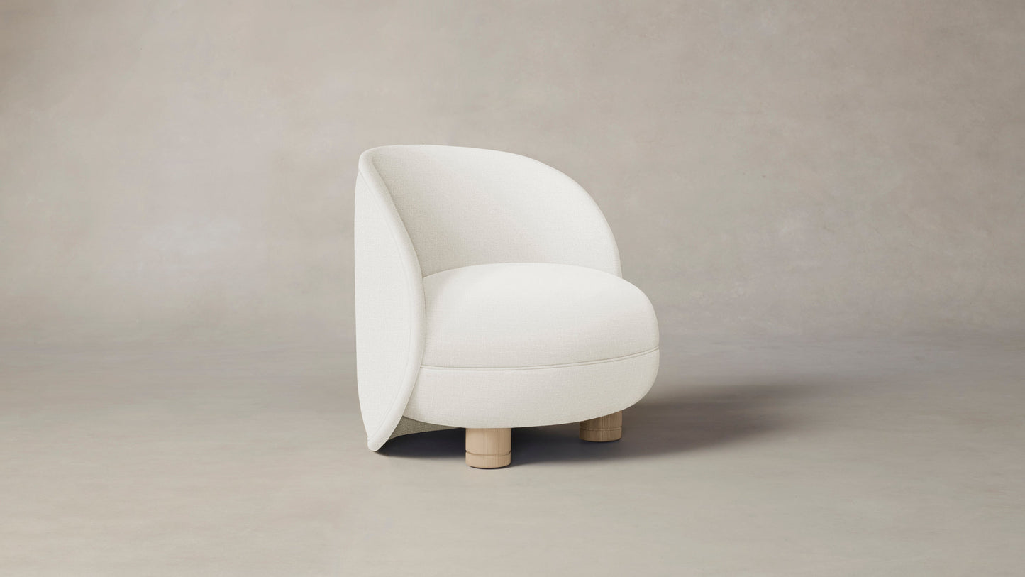 The Laight - Performance Linen Oyster Chair