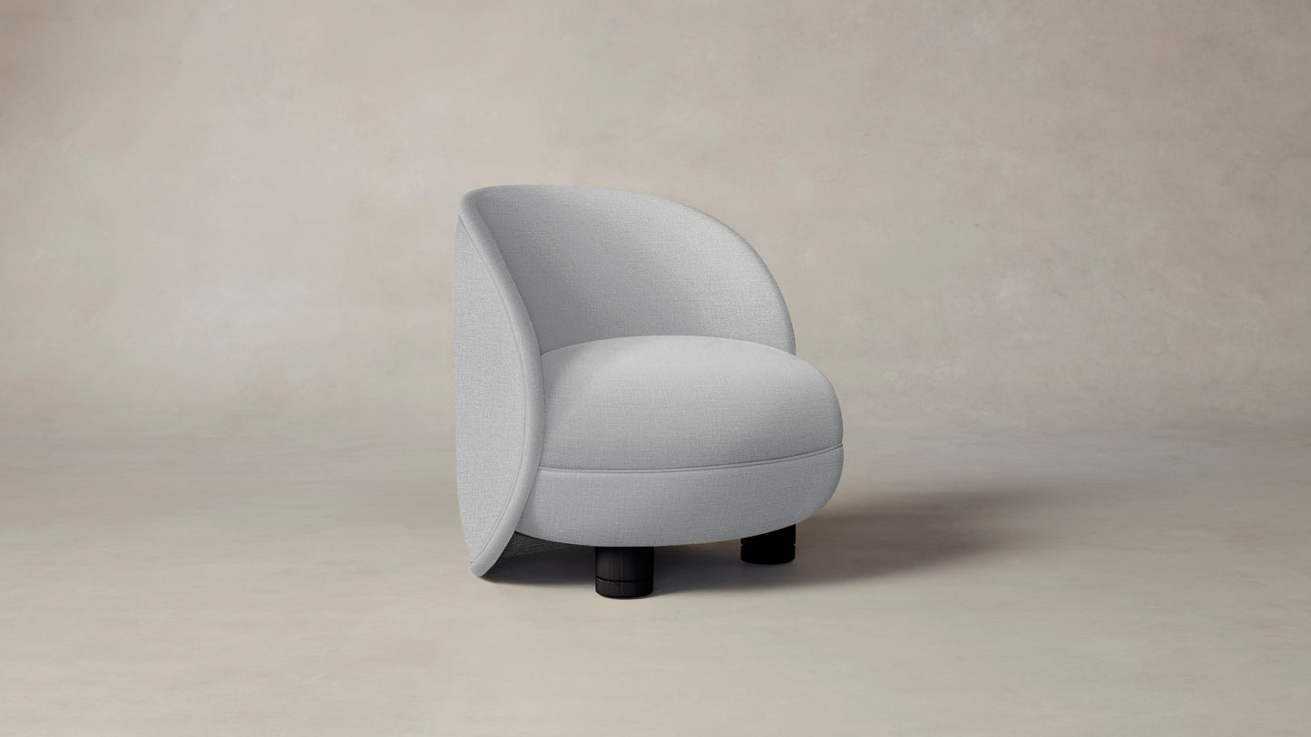 The Laight - Performance Textured Linen Mineral Chair
