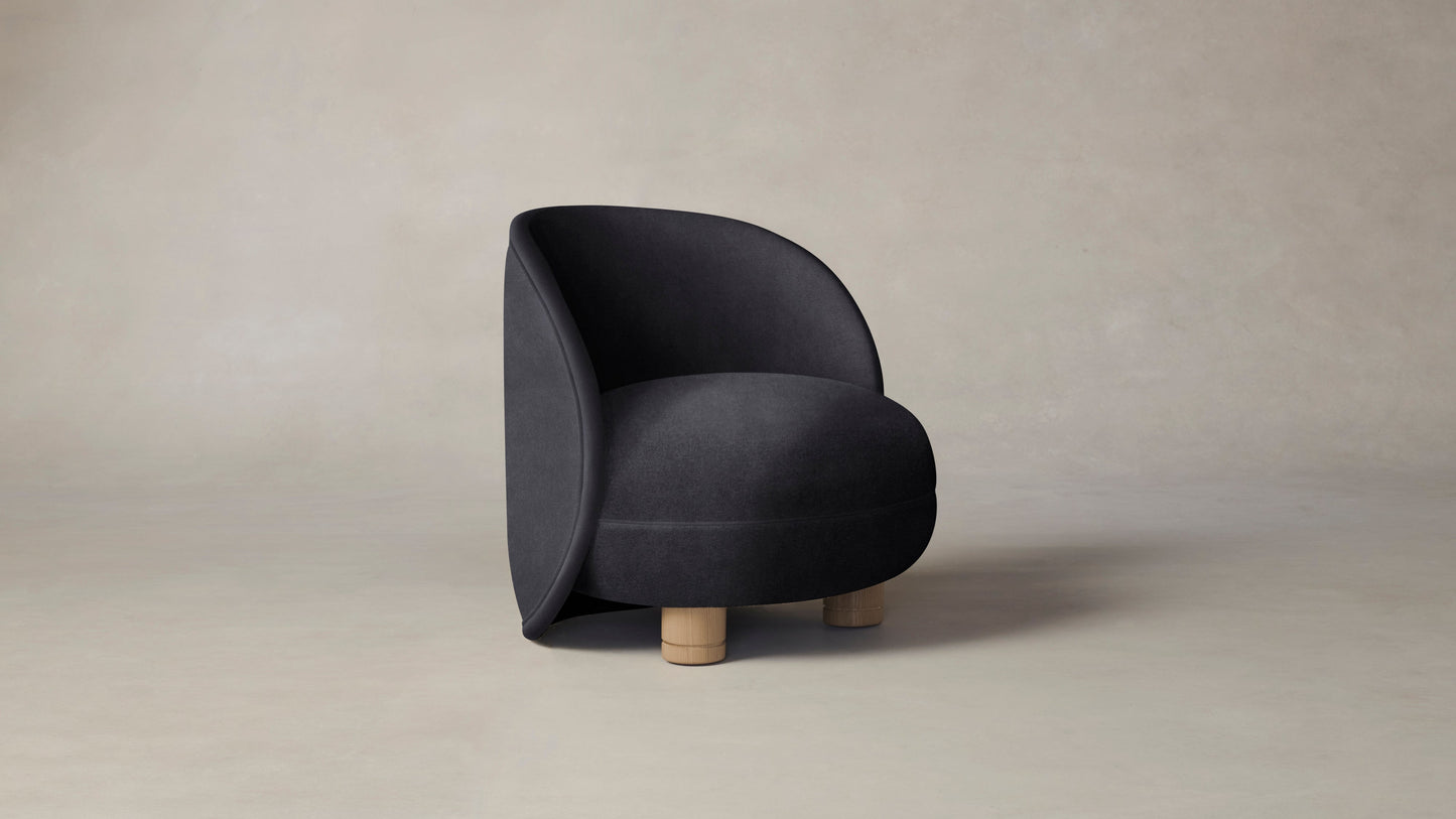The Laight - Performance Velvet Flannel Chair