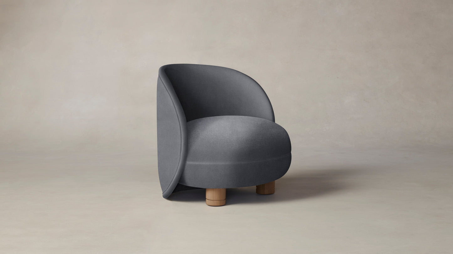 The Laight - Performance Velvet Lunar Chair